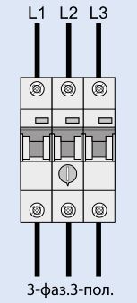 Авт. защиты эл. двигателя Z-MS-25/3 (16-25А) 3-pol