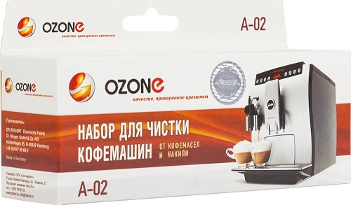 Набор для чистки кофемашин OZONE