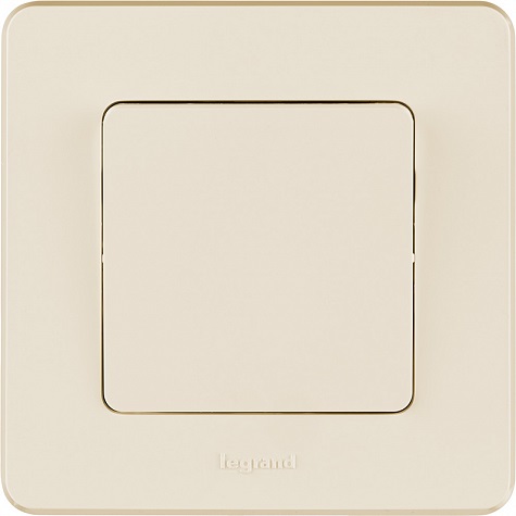 Выключатель проходной 1-кл. Сл.Кость INSPIRIA LEGRAND
