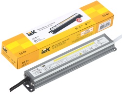 Блок питания LED ИПСН-PRO 50Вт 12В, IP67, IEK