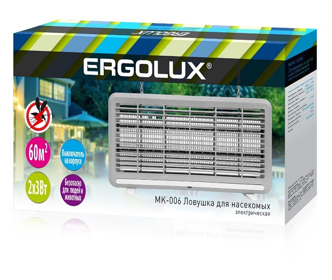 Светильник Антимоскитный MK-006 ( 6Вт, LED) Ergolux