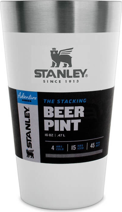 Пинта STANLEY Adventure 0,47L белая