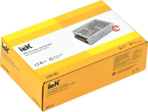 Блок питания IP20 LED ИПСН-PRO 150Вт 12В, IEK