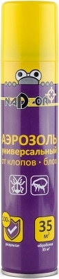 Аэрозоль от клопов и блох, 200 мл Nadzor