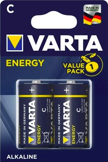 Элемент питания Varta 4114 ENERGY LR14 BL2