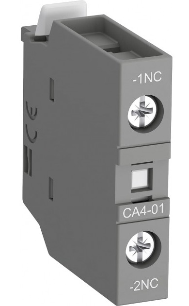 Блок-контакт фронтальный CA4-01 (1NC) ABB