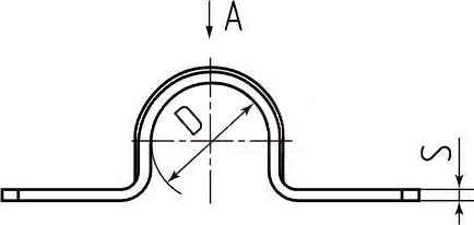 Скоба двухлапковая 10-11 оц. (100шт.)