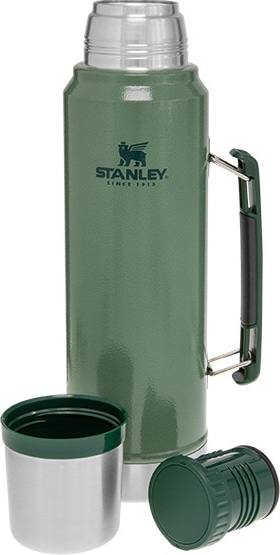 Термос STANLEY Classic 1 L Темно-Зеленый