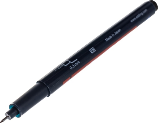 Набор маркеров для кабеля 0,3 мм, 4шт Е8407-4S син, черн, красн, зел перманентные,водостойкие чернил