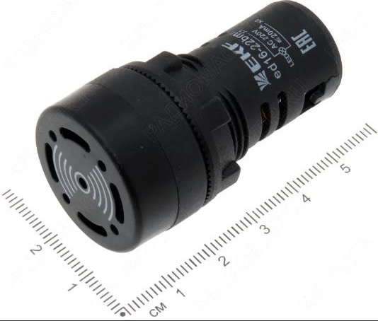 Оповещатель звуковой ED16-22BM 24В EKF (с НДС)
