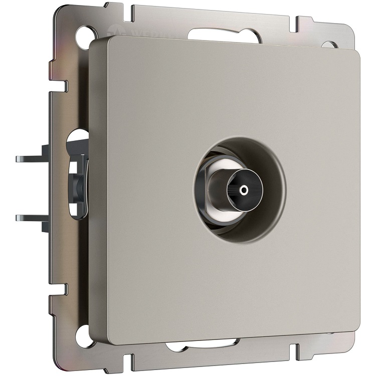 Розетка TV Дымчатый WERKEL