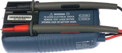  Мультиметр цифровой DT-118  3 в 1 (2-600V) фонарик, бесконтактный тест напряжения CEM