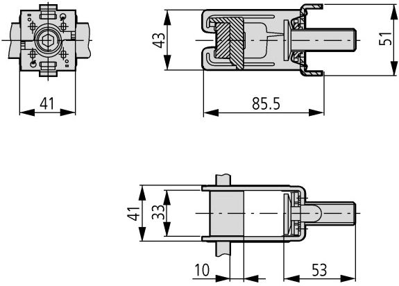 Зажим AKS-CU-BAND