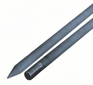 Штырь заземлителя безмуфтовой с заострением ф16мм L-1500