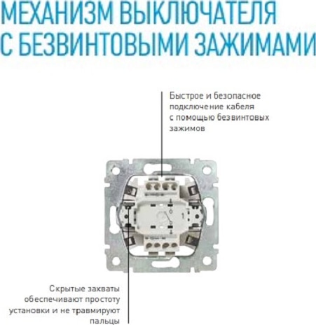 Выключатель 1кл., с подсветкой, белый, Valena (774410) LEGRAND без рамки