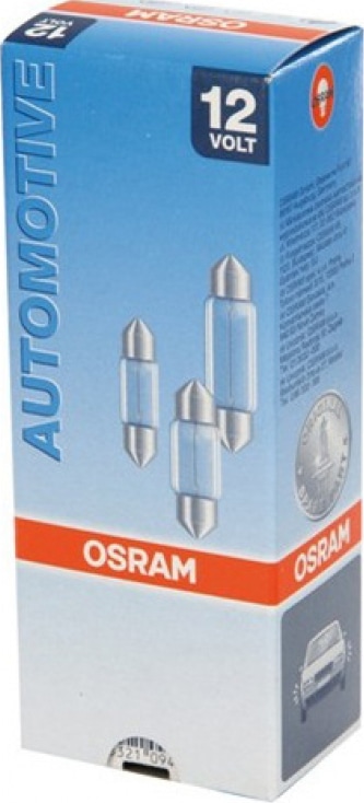 Лампа 6411 10W 12V SV8,5-8 (продается только упаковками по 10 шт.)