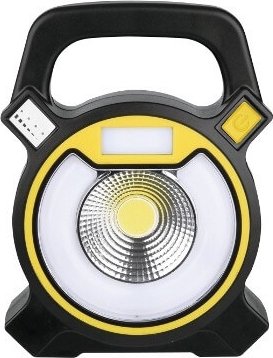 Фонарь Camelion LED5631  (фонарь акк., кемп, COB LED, 5В 2,4А-ч, USB, пласт, черный, коробка)