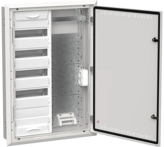 Щит металл. КОМБО TITAN 5 ЩРв-60 (2х60) IP30 белый (880х625х130) IEK