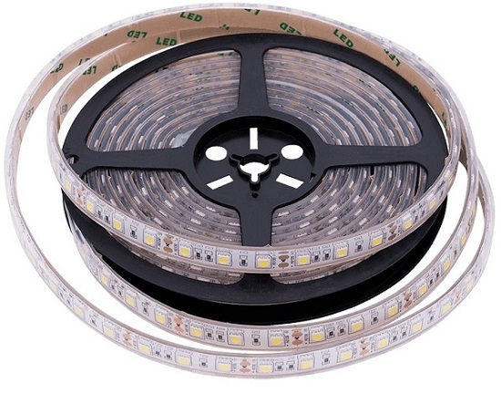 Светодиодная лента LED STRIP 12V 300 LED 5050 14.4W WW (JL-T300-5050-WW)