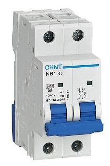 Автоматический выключатель NB1-63 B32/2 6кА CHINT
