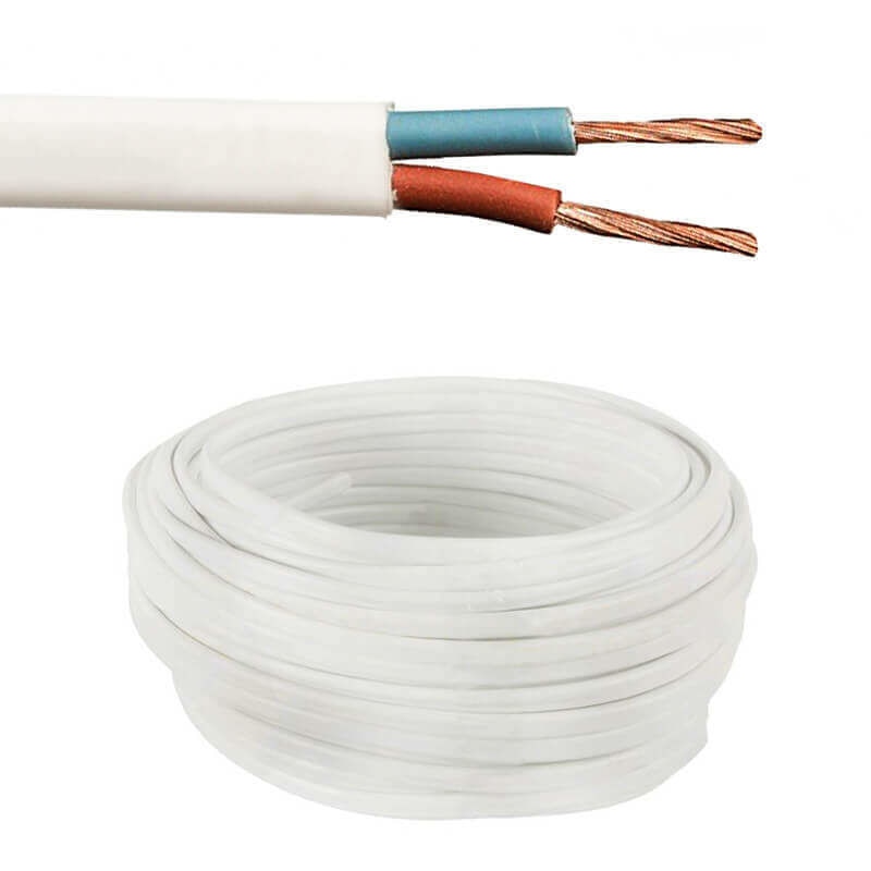 Кабель ШВВП 2*0,5 380V (бухтами по 25 м)