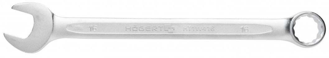 Ключ комбинированный 16 мм, сталь CrV, DIN 3113 HOEGERT
