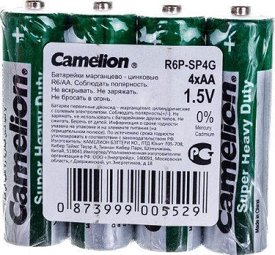 Батарейка R06 CAMELION SP-4