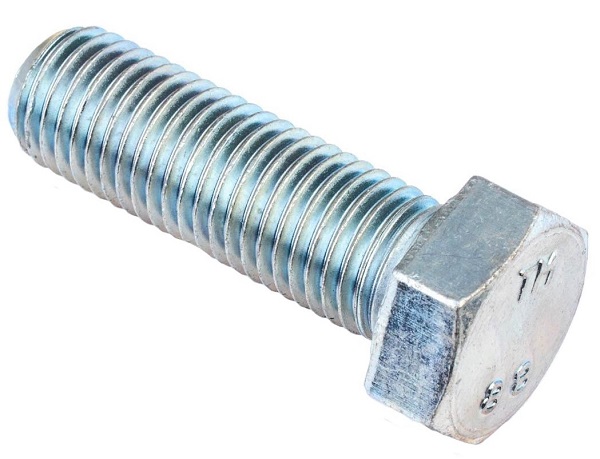 Болт М16*40 DIN933 цинк (15 шт.) (Стройбат)
