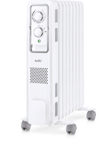 Масляный радиатор Ballu Style BOH/ST-09W 2000 (9 секций)