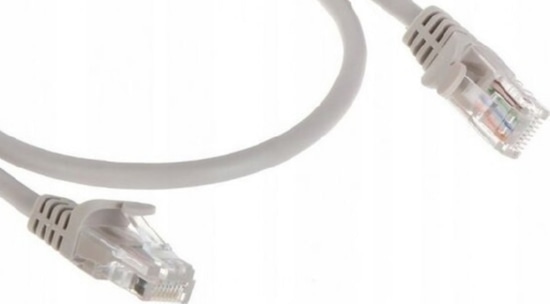 Патч-корд 15м UTP Cat.5e RJ45 серый (RIPO)