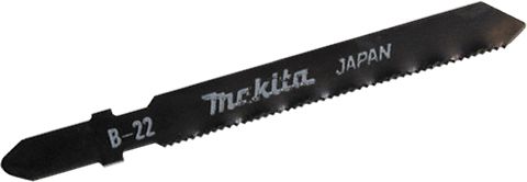 Пилки для лобзика № B22 5шт. Makita (A-85737) для железа,нержавеющей стали, цветных материалов и син
