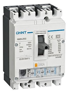 Автоматический выключатель NM8N-400S 400А 50кА 3p. EN эл. расцеп.CHINT