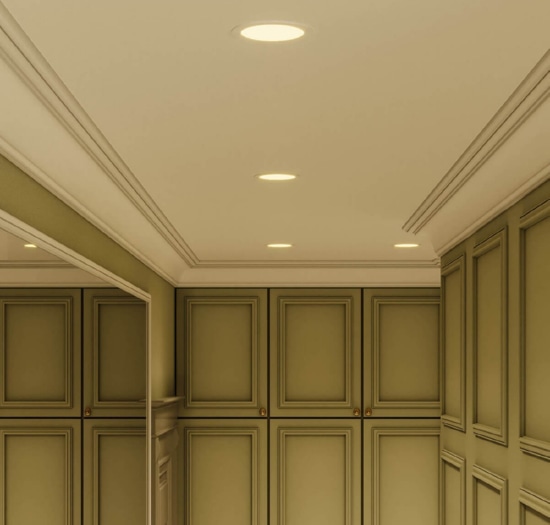 Светильник круглый LED GAUSS  6W 220V 360Lm 2700K, 