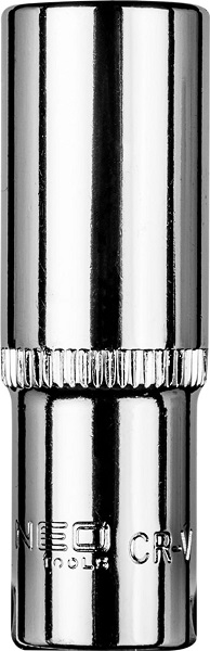 Головка сменная 6-гранная  длинная  1/4", 12 мм (NEO)