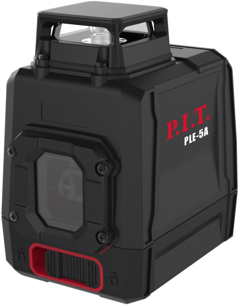 Лазерный уровень PLE-5A (раб.диап.45м, измер.360°,работа 4,5ч,бат в компл,з.лаз,сумка,магн.крепл) P.