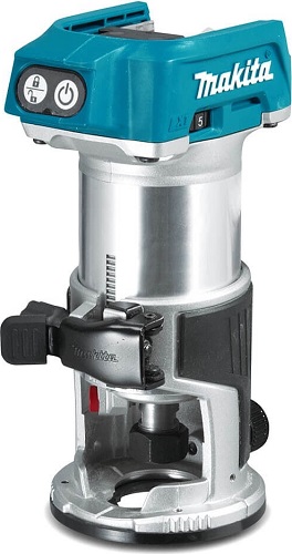 Фрезер кромочный,18 В,Li-ion, BL-Motor, 10000-30000об\м, цанга-6-8мм, 1.8кг, прям направляющая, б\ак