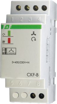 Реле контроля и чередования фаз CKF-B (3ф, 10А, откл. 175В) F&F