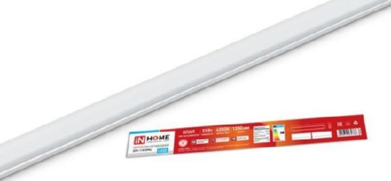 Светильник LED SPO-110 OPAL 36Вт 230В 6500К 2750Лм 1200мм IP40 IN HOME