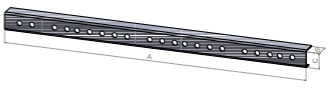 Угловая планка для держателя кабеля KKO 106 (для RKT)