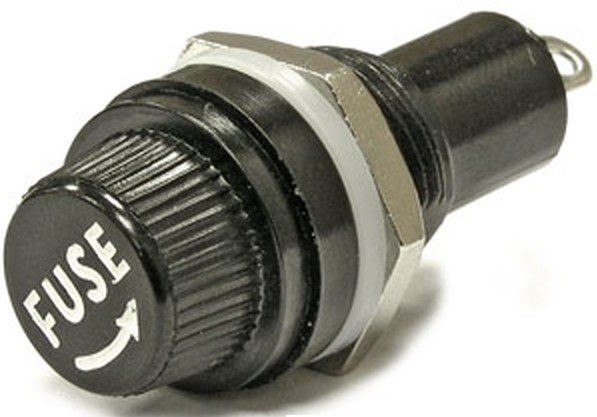 Держатель предохранителя ДВП4-2 (5x20 10a 250v)