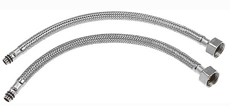 Смеситель ROEGEN RD014R для кухни, 40 мм, на гайке, с боковой штыревой ручкой, с гибким красным изли