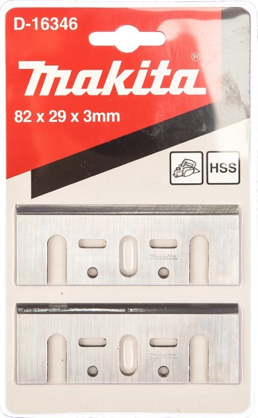 Нож HSS 82х29х3мм 2шт. (многор.) Makita (D-16346)