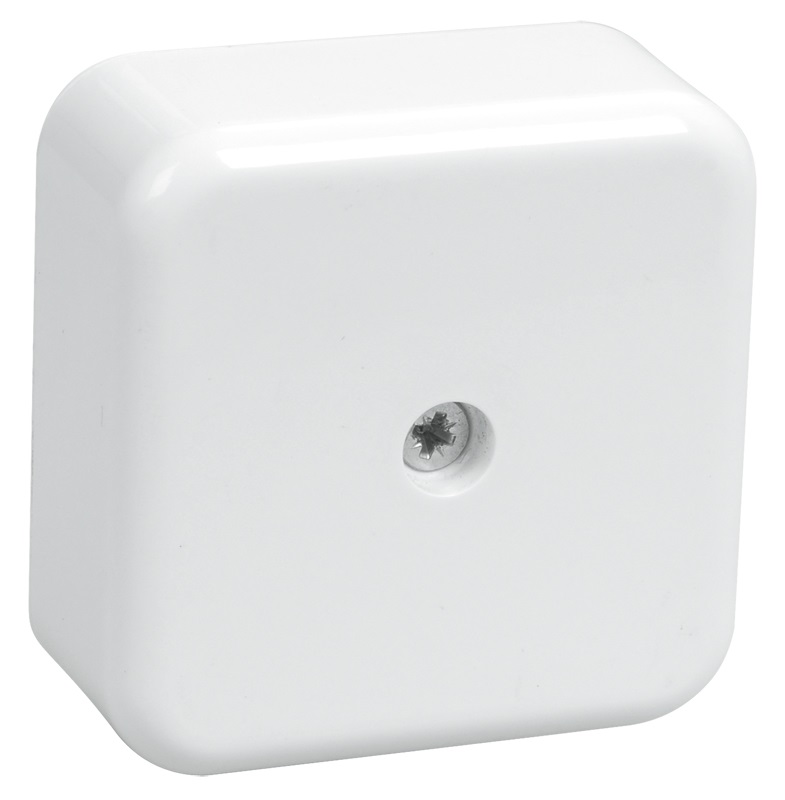 Коробка распред. о/п 50х50х22 IP40 БЕЛАЯ (4 клеммы 3мм2) КМ41206-01 IEK (264)