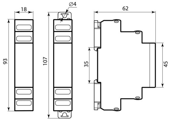 Реле РВФ-02 АС230В УХЛ4 (однофазный АВР), 