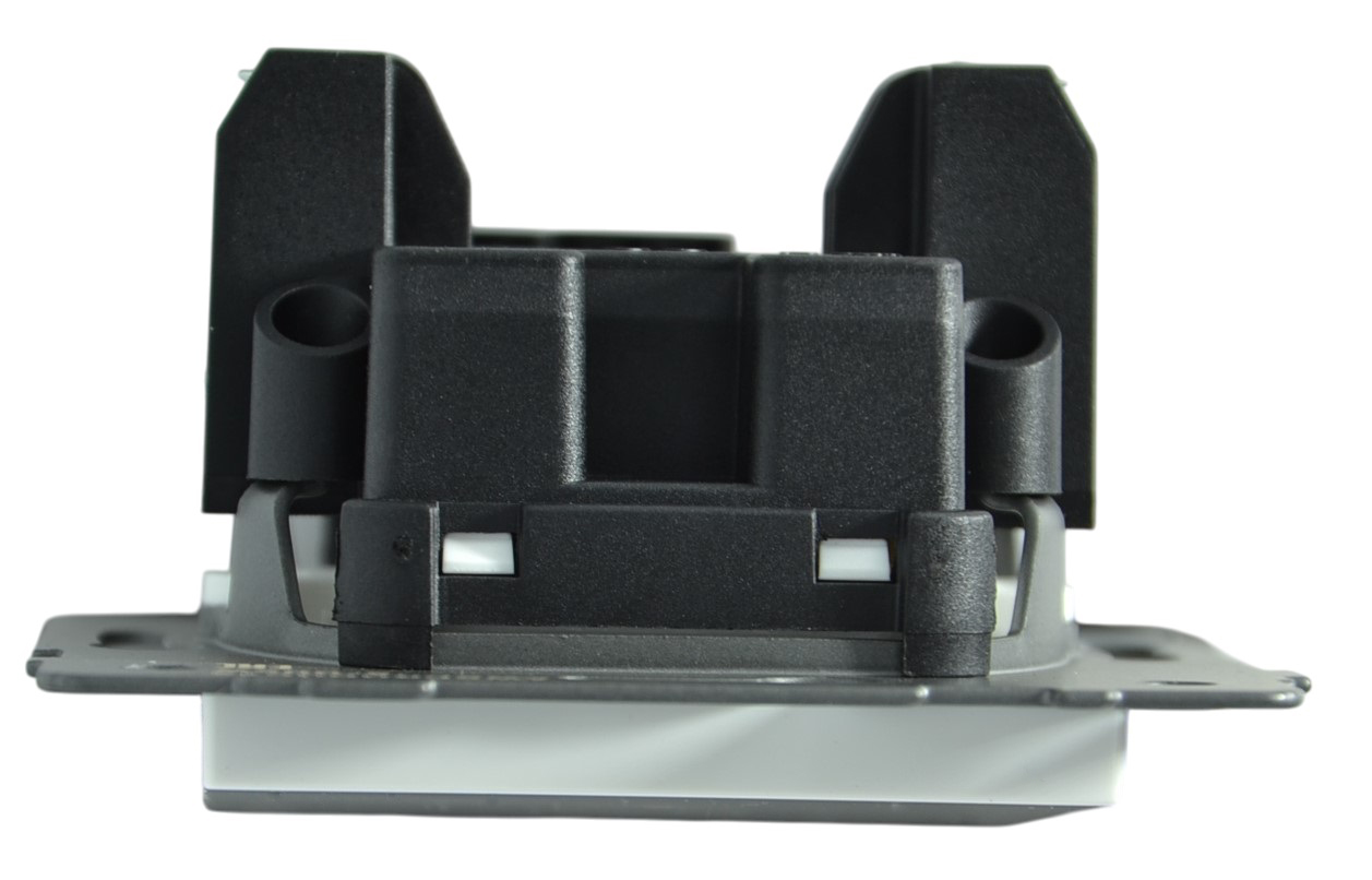 Выключатель звонка 1-кл. белый A-005W "Aura" AWSproducts