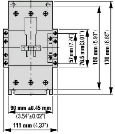 Контактор DILM150 (240v;50Гц;I-150А; 75КВт)