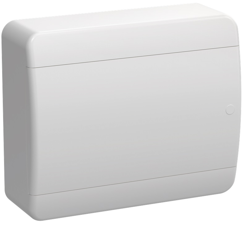 Щит навесной пласт ЩРН-П-12 IP41 белая дверь TEKFOR IEK