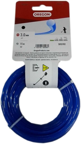 Леска нейлоновая BLUE Round 2,4х15м OREGON 602029