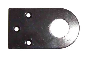 Проушина (Пробой-ушко) ф22мм 90*40*2,5мм оксид 2665