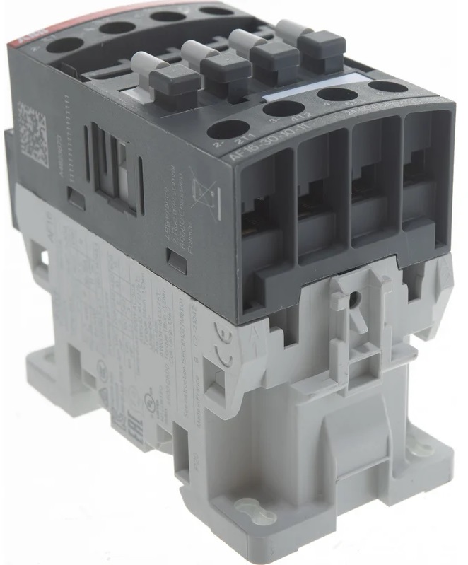 Контактор AF16-30-10-11 24...60VAC/DC, 18A, 7.5kW, 3NO+1NO ABB